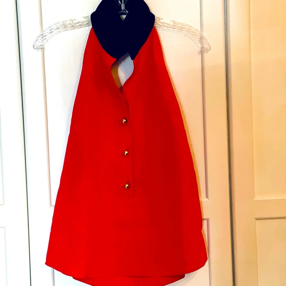 NWOT ❣️ Red Jagger Halter Top XS - Picture 8 of 11